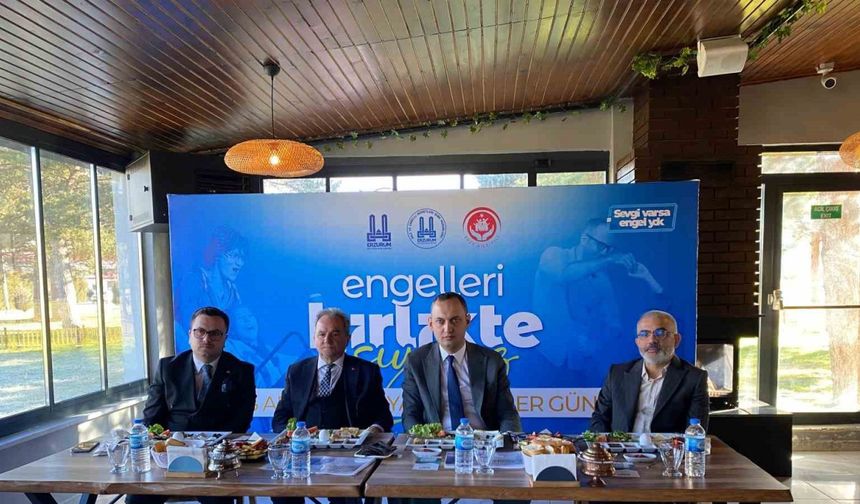 Erzurum Büyükşehir’den engellilere ve ailelerine vefa