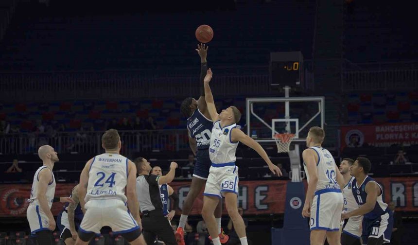 Eurocup: Bahçeşehir Koleji: 85 - Neptunas Klaipeda: 100
