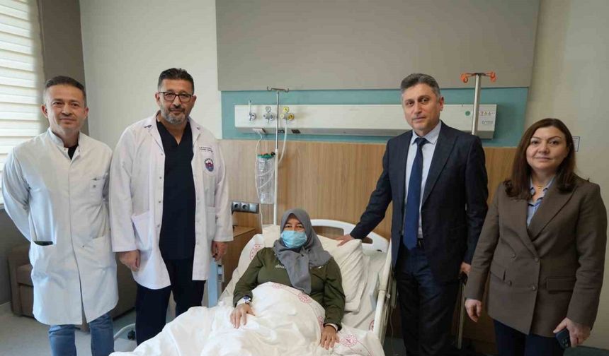 Gaziantep’te kadın hasta, kadavradan yapılan böbrek nakli ile sağlığına kavuştu