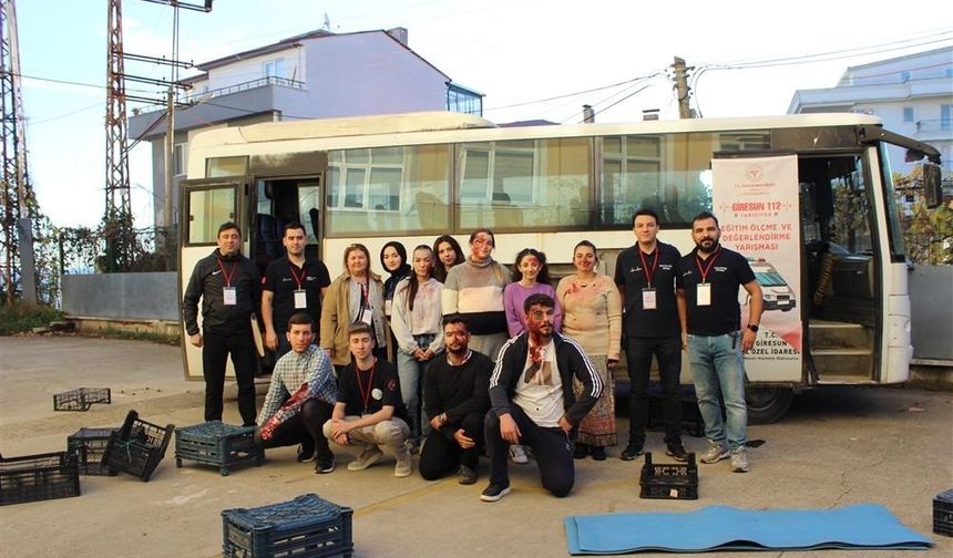 Giresun’da hayat kurtaran yarış