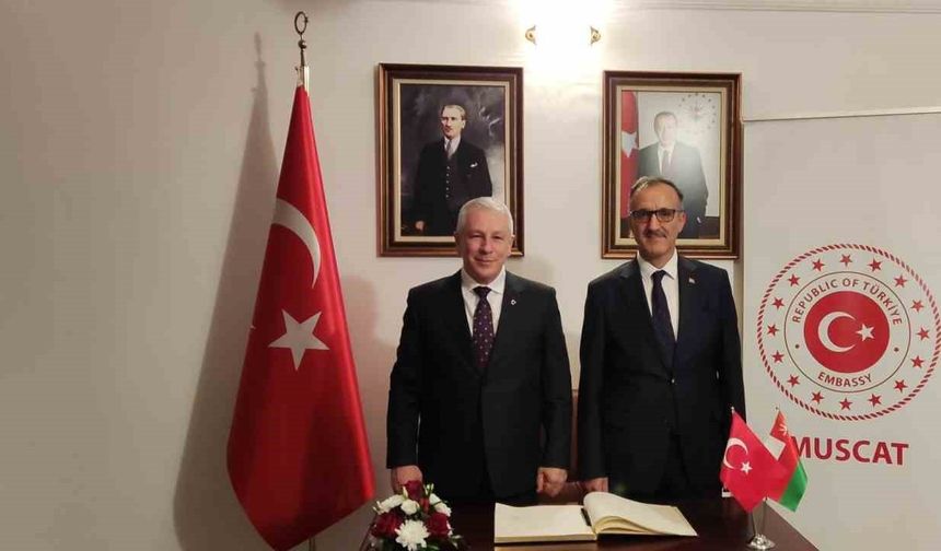 Hava Kuvvetleri Komutanı Kadıoğlu’ndan Umman’a ziyaret