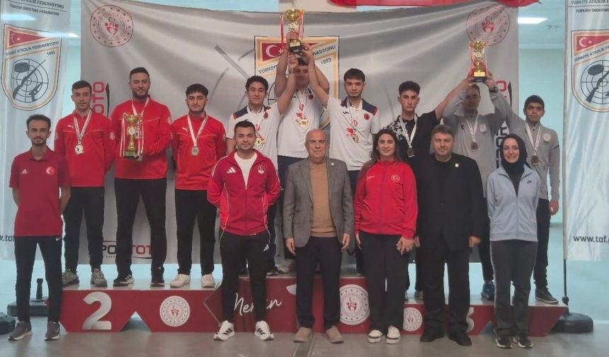 Havalı silahlar seçmelerinde Erzincan rüzgârı