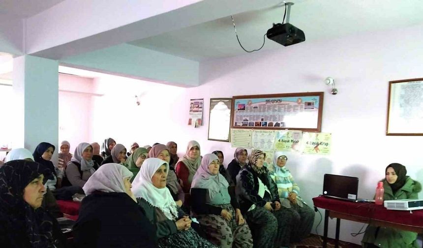 Kadın çiftçilere yönelik eğitim çalışmaları devam ediyor