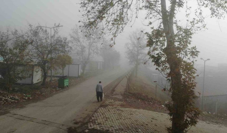 Kahramanmaraş’ta sis etkili oldu