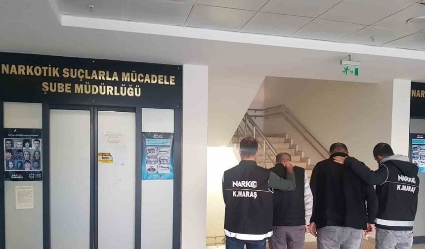 Kahramanmaraş’ta uyuşturucuya 3 tutuklama