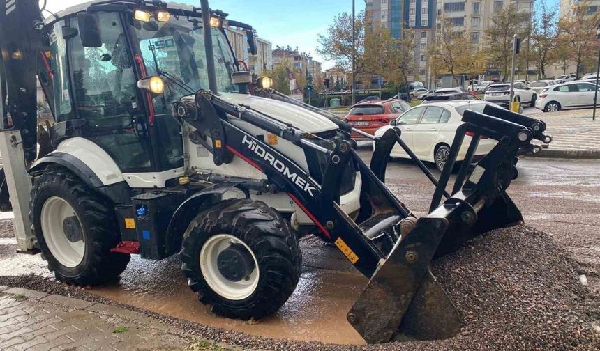 Kahramanmaraş’ta yağış sonrası saha çalışmaları