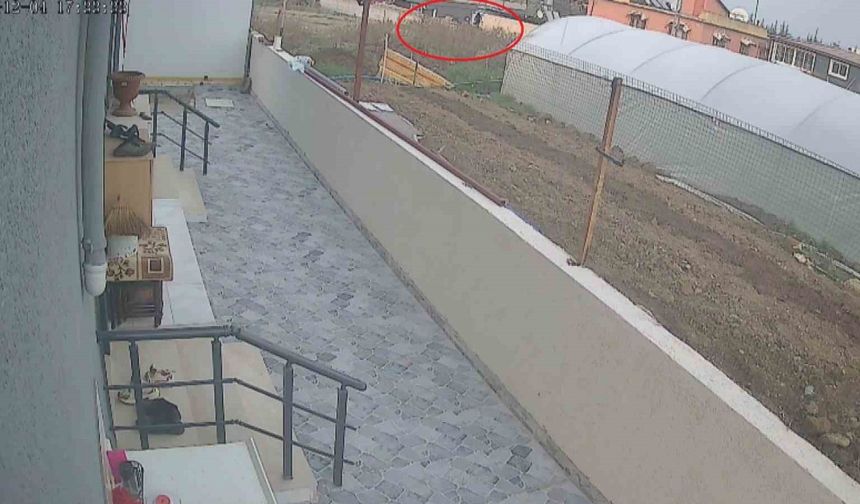 Kalp krizi geçiren adam duvarın üzerinden bahçeye düştü