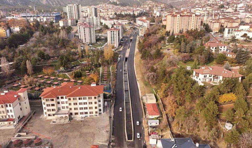 Karabük’te Ergenekon Mahallesi trafiğe açıldı