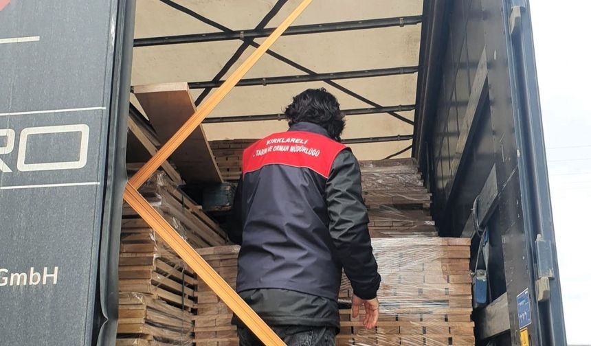 Kırklareli’nde ihracat ürünlerine sıkı denetim