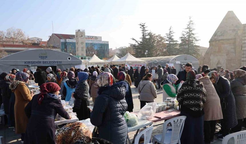 Kırşehir halkı Gazze için tek yürek oldu