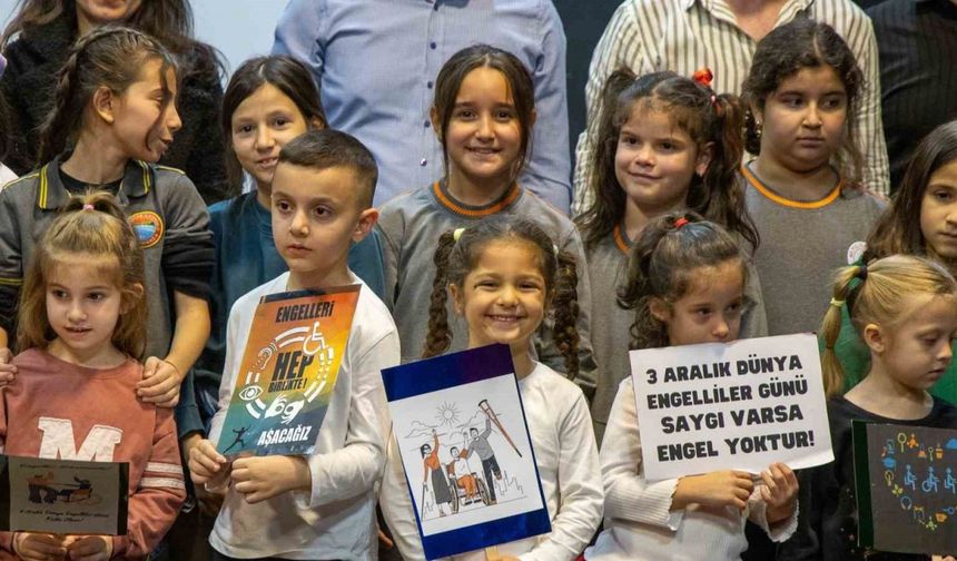 Manavgat’ta miniklere ’Engelleri birlikte aşarız’ eğitimi