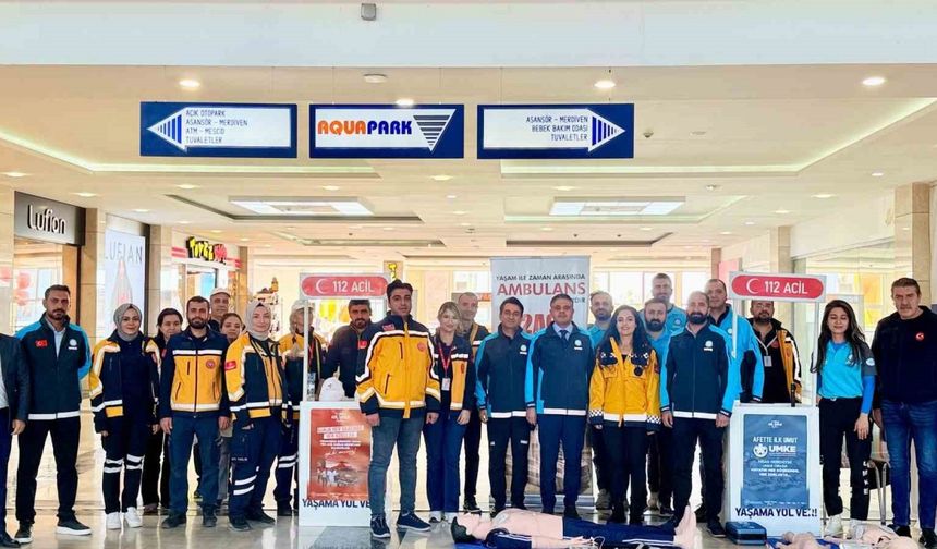 Mardin’de Acil Sağlık Hizmetleri Haftası etkinlikleri