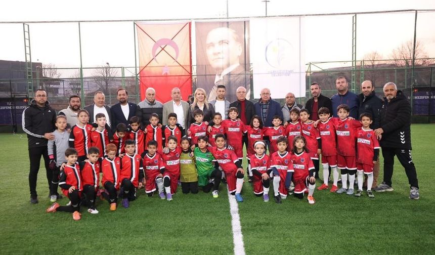 Merkezefendi’de Erol Cantürk U-9 Futbol Şenlik Ligi başladı