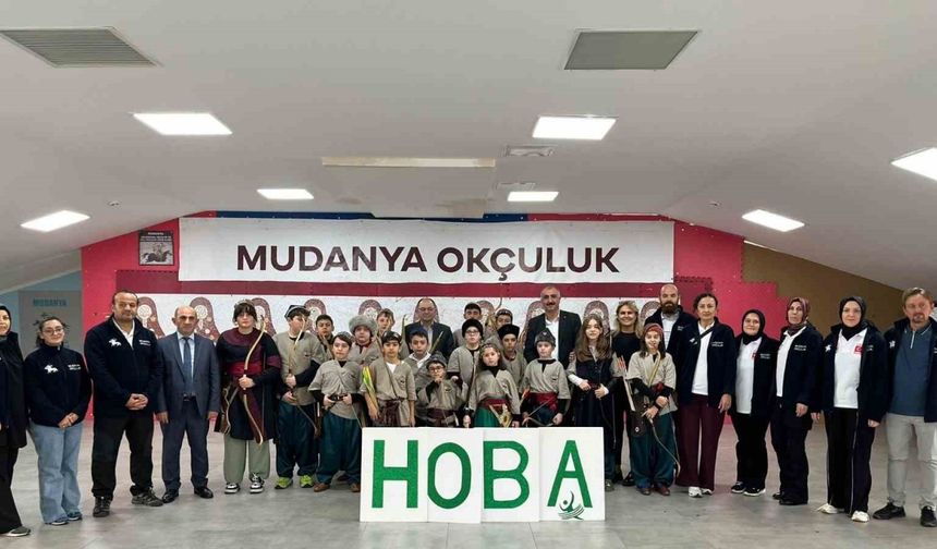 Mudanya’da öğrencilere yönelik okçuluk etkinliği büyük ilgi gördü