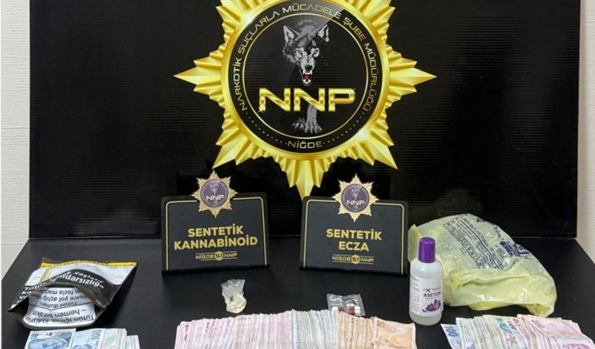Niğde’de uyuşturucu operasyonu: 4 tutuklama