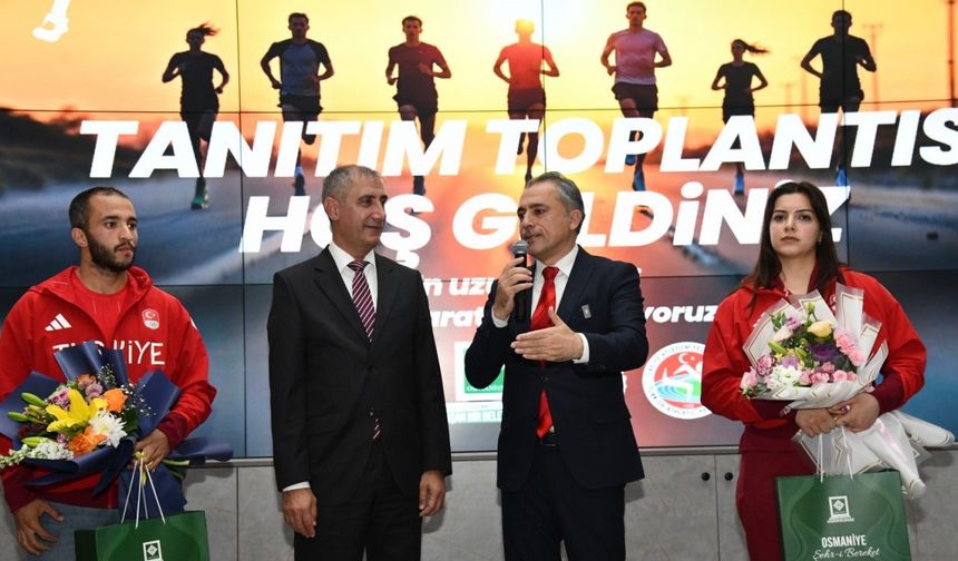 Osmaniye’de uluslararası yarı maratonu tanıtım toplantısı