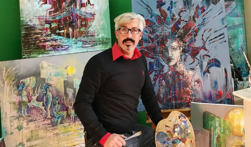 Ressam Atilla SANKO Sanat Galerisi’nde sergi açacak