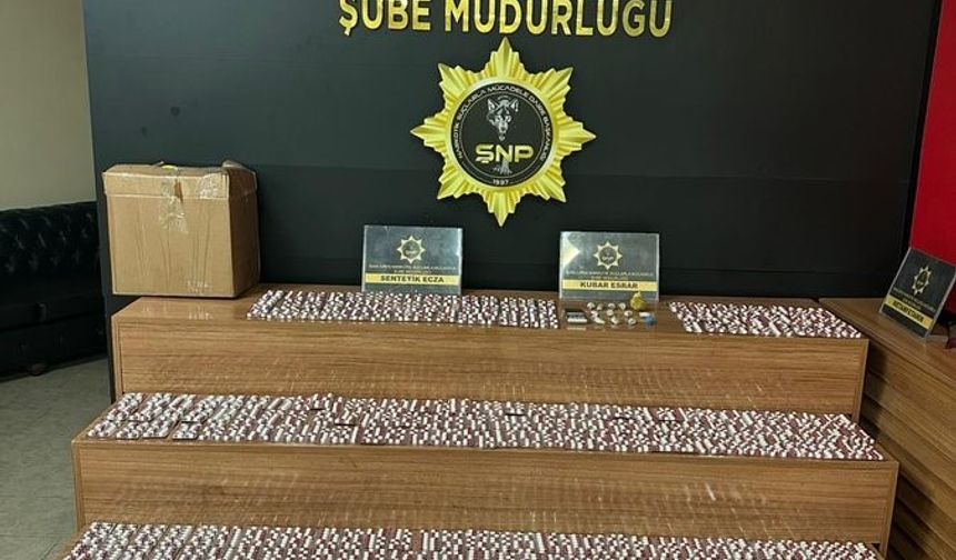 Şanlıurfa’da uyuşturucu operasyonu: 3 gözaltı