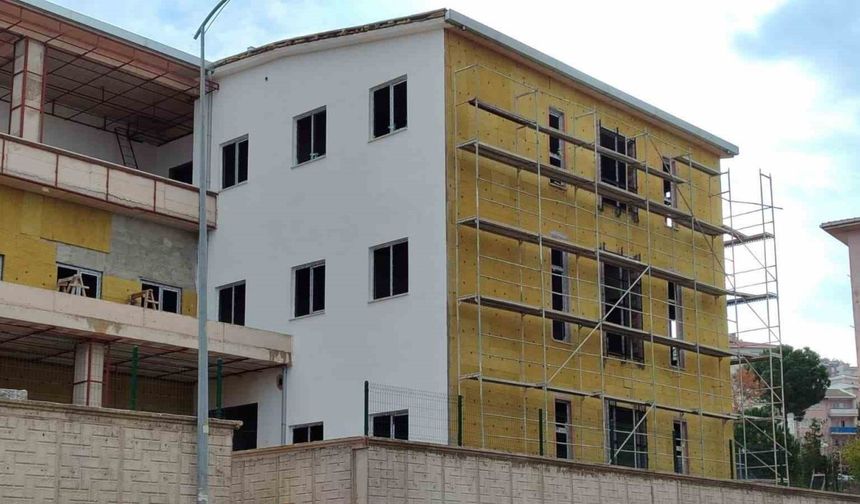 Sinop Ada Sağlık Merkezi inşaatı devam ediyor