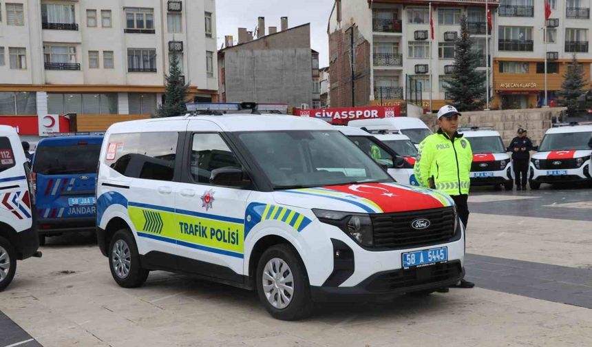 Sivas’ın asayiş gücü modern araçlarla daha da güçlendi