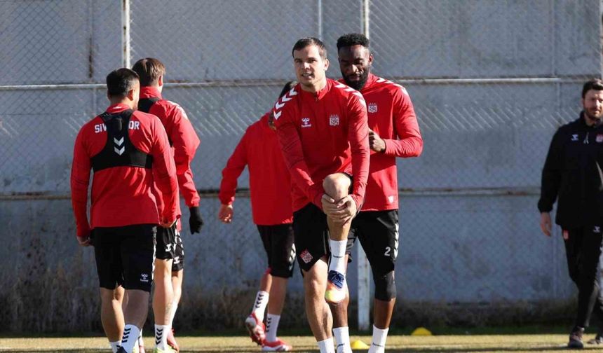 Sivasspor’da İstanbulspor maçının hazırlıkları başladı