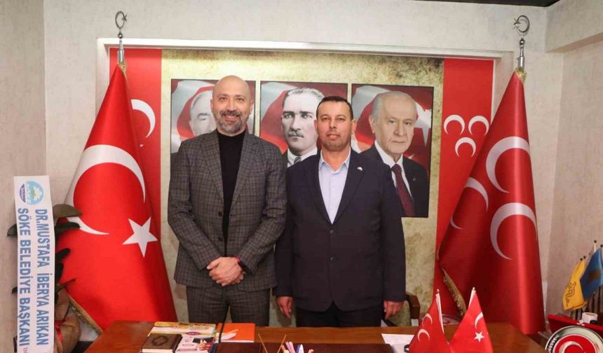 Söke Belediye Başkanı Arıkan, MHP İlçe Teşkilatı ile bir araya geldi