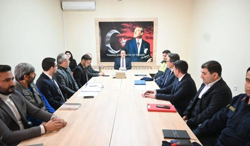 Sultandağı’nda kış tedbirleri toplantısı