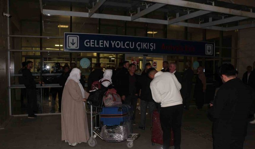 Suudi Arabistan’dan Şırnak’a ilk uçak seferi gerçekleşti