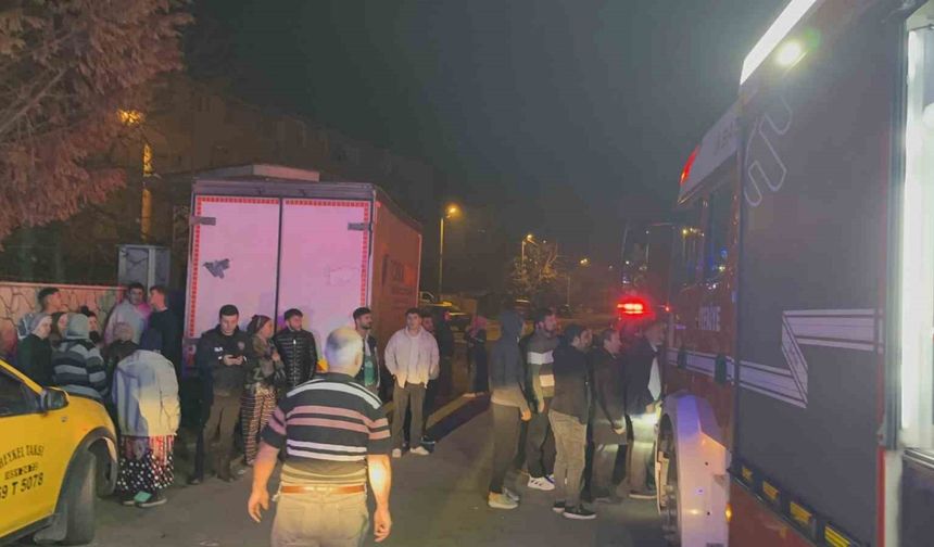 Taşındığı evdeki ilk günde çıkan yangında ağır yaralandı