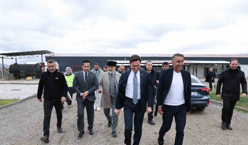 Tokat Yeni Yeşil Küçük Sanayi Sitesi hızla yükseliyor