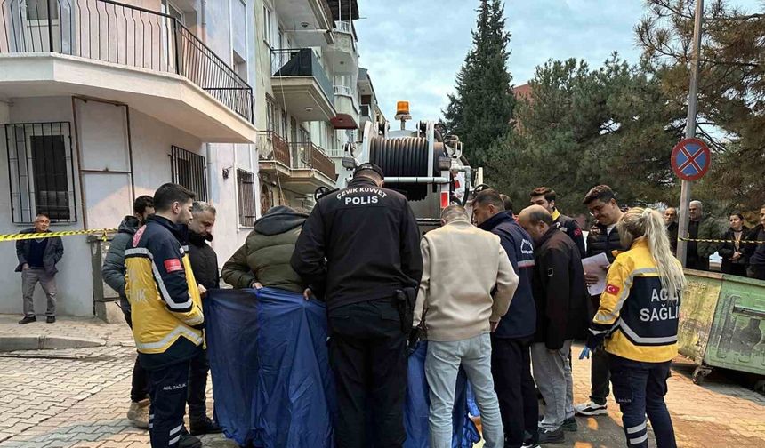 Uşak’ta kanalizasyonda bulunan ceninin kime ait olduğunu polis çözdü