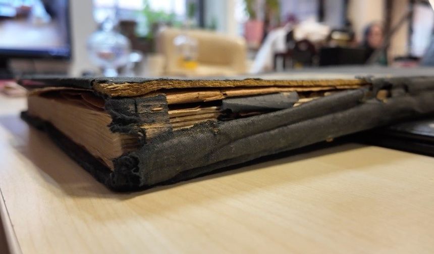 Ankara Adliyesi'nde 1926 yılına ait adli emanet defteri muhafaza altına alındı