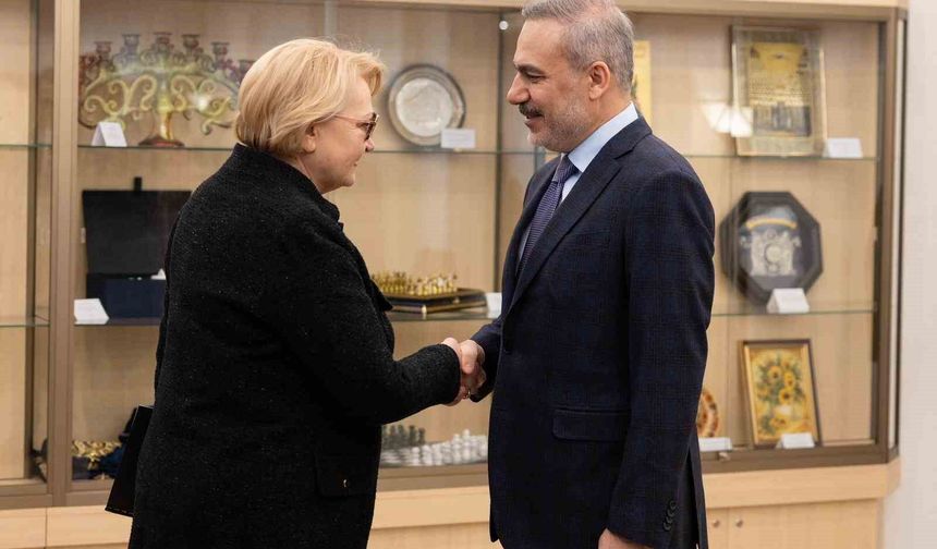 Bakan Fidan, Litvanya Meclis Başkan Yardımcısı Budbergyt ile görüştü