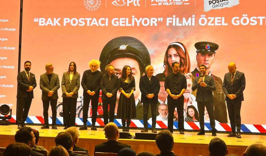 Bakan Uraloğlu: 'Teşkilatımızın, 186. yılında 'Bak Postacı Geliyor' filmini seyretmiş olmaktan mutluluk duydum'