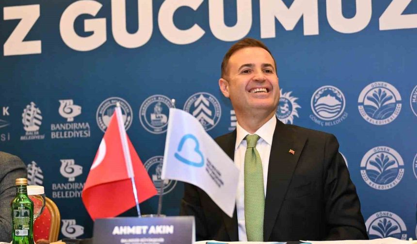 Başkan Ahmet Akın'dan Balıkesir için birleştirici hamle
