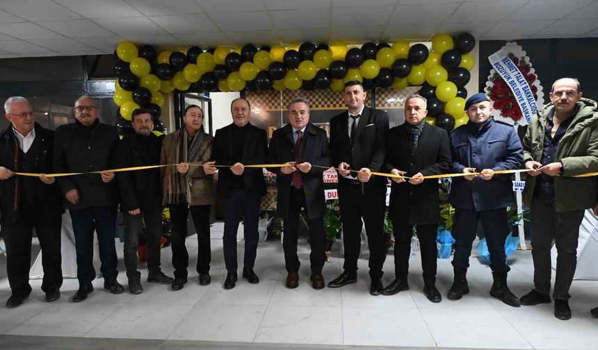 Bozüyük'te Taksiciler ve Taksi Dolmuşçuları Derneği Ofisi hizmete girdi