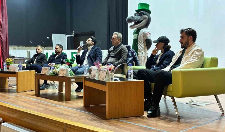 Bursaspor Mudanya'da öğrencilerle buluştu