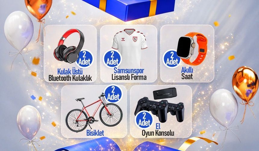 Canik'te karne hediyesi geleneği devam ediyor