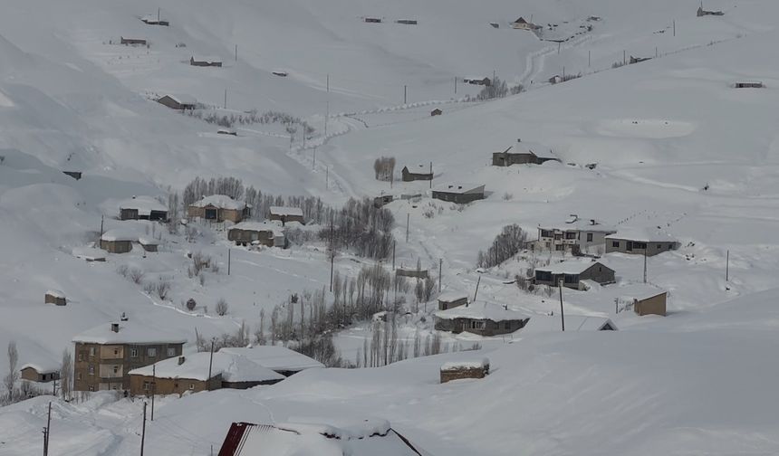 Hakkari'de kar yağışı: 229 yerleşim yerinin yolu kapandı