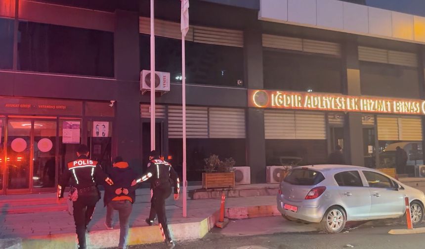 Iğdır'da 8 yıl hapisle aranan hükümlü yakalandı