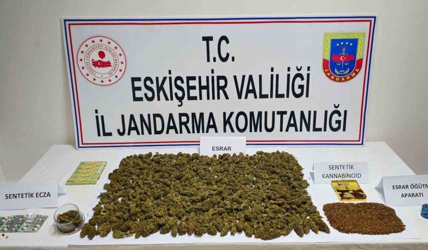 Jandarmadan uyuşturucu operasyonu: 1 kişi tutuklandı