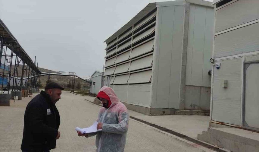Kanatlı hayvan ve yumurta üretim tesislerinde denetim