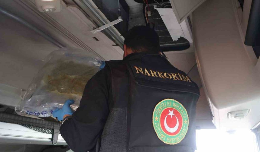 Kapıkule'de 144 kilo esrar ele geçirildi