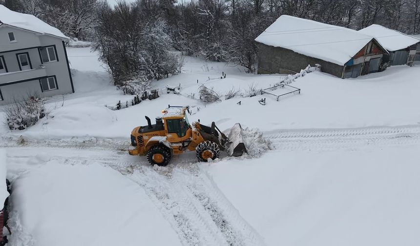 Karabük'te kapalı 123 köy yolu ulaşıma açıldı