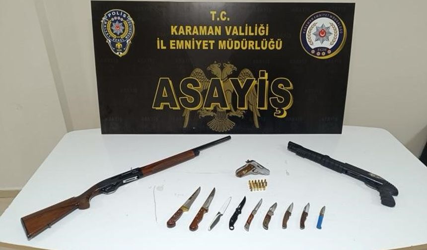 Karaman'da 5 bin 307 uyuşturucu hap ele geçti: 6 tutuklama