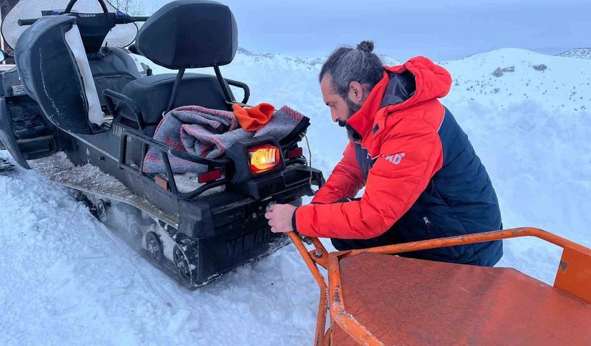 Karla mücadelede güç birliği: Tunceli'de zamanla yarış