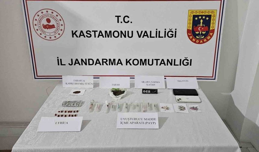 Kastamonu'da uyuşturucu operasyonu: 4 tutuklama