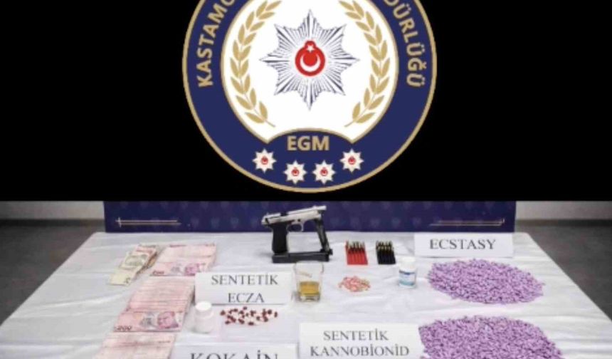 Kastamonu'daki uyuşturucu operasyonunda 1 şüpheli tutuklandı