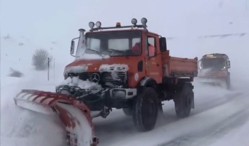 Kop Dağı ve Bayburt-Araklı yolu ulaşıma kapandı