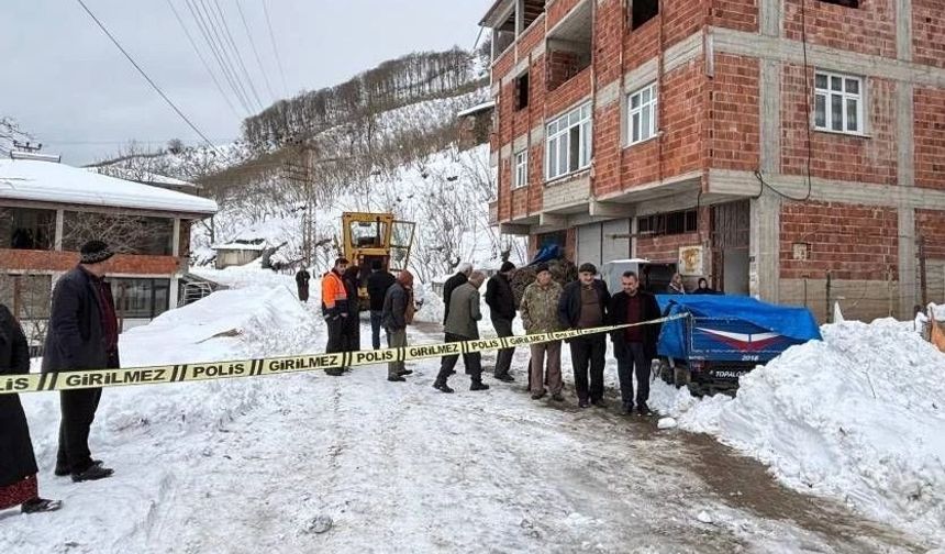 Ordu'da iş makinesinin çarptığı şahıs hayatını kaybetti
